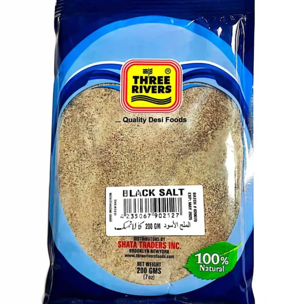 3River Black Salt 200Gm