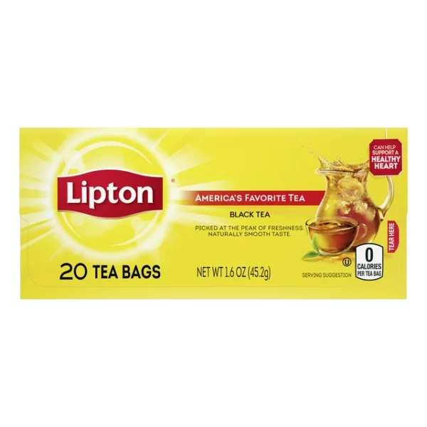 Lipton Black Tea 20 Bags