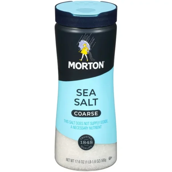 Morton Sea Salt Coarse 17.6Oz