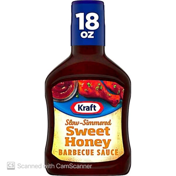 Kraft Sweet Honey Sauce 18Oz