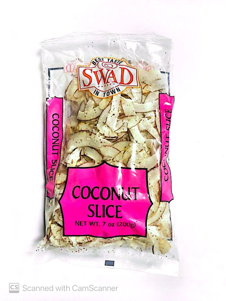 coconut sliced