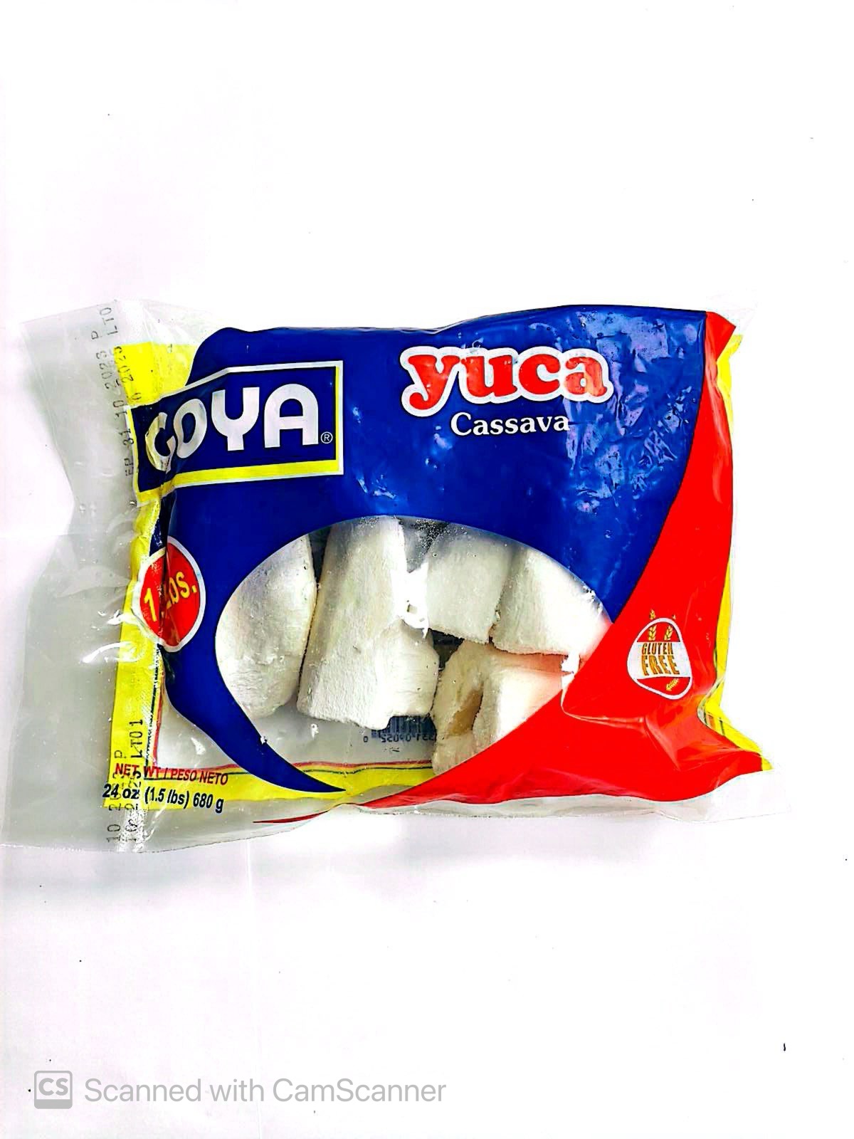 Goya Yuca Cassava 24Oz (Frozen) – APNA SOHNA BAZAAR